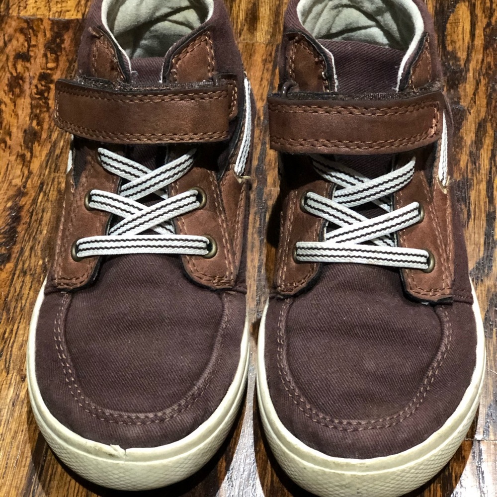 Carters Boy Brown High Top Shoe